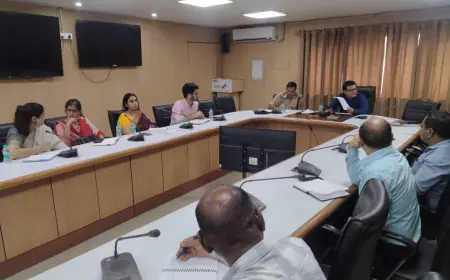 Noida News : नकलचियों पर अंकुश लगाने के लिए अधिकारियों की हुई बैठक, 7 जुलाई को होगी पर्सनल असिस्टेंट इन ईपीएफओ एंड नर्सिंग ऑफिसर इन ईएसआईसी की परीक्षा