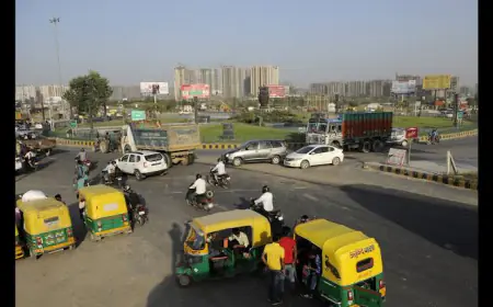 Greater Noida News : किसान चौक पर अंडरपास के निर्माण के दौरान यातायात  डायवर्जन लागू होगा