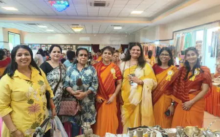 Noida News : तेरापंथ महिला मंडल नोएडा का उत्सव एक कदम स्वावलंबन की ओर कार्यक्रम आयोजित