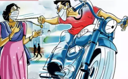 Noida News : बाइक सवार बदमाशों ने महिला के गले से सोने की चेन लूटी, चोरी में दर्ज हुआ मुकदमा