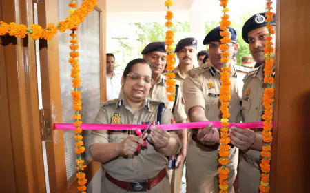 Noida News : पुलिस आयुक्त ने किया नवनिर्मित मीडिया कार्यालय का उद्घाटन