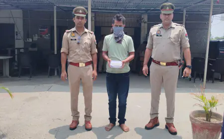 Noida News : भतीजे की शादी में शामिल होने आयी महिला का बैग चुराने वाला बदमाश गिरफ्तार