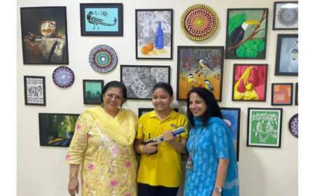 Noida News : शूटिंग प्रतियोगिता में प्रेहा त्यागी का शानदार प्रदर्शन, सम्मानित