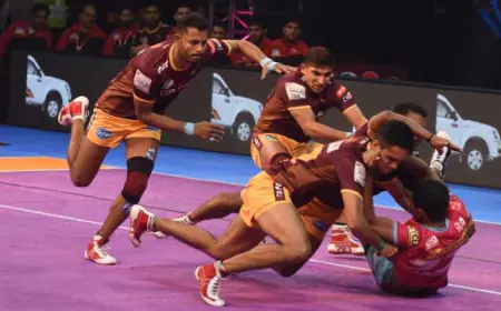 Noida News : उत्तर प्रदेश कबड्डी लीग में लखनऊ लायंस अव्वल