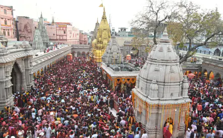 Up News : शिव भक्त करेंगे श्री काशी विश्वनाथ धाम में बाबा के गौरीशंकर स्वरूप का दर्शन