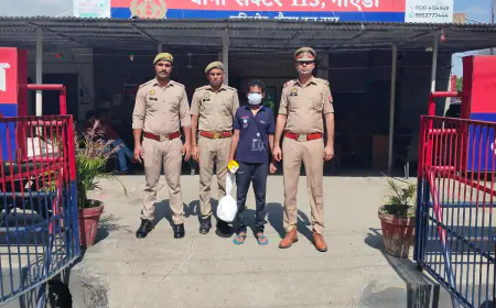 Noida News :  एनसीआर में गांजा बेचने वाले दो तस्कर गिरफ्तार