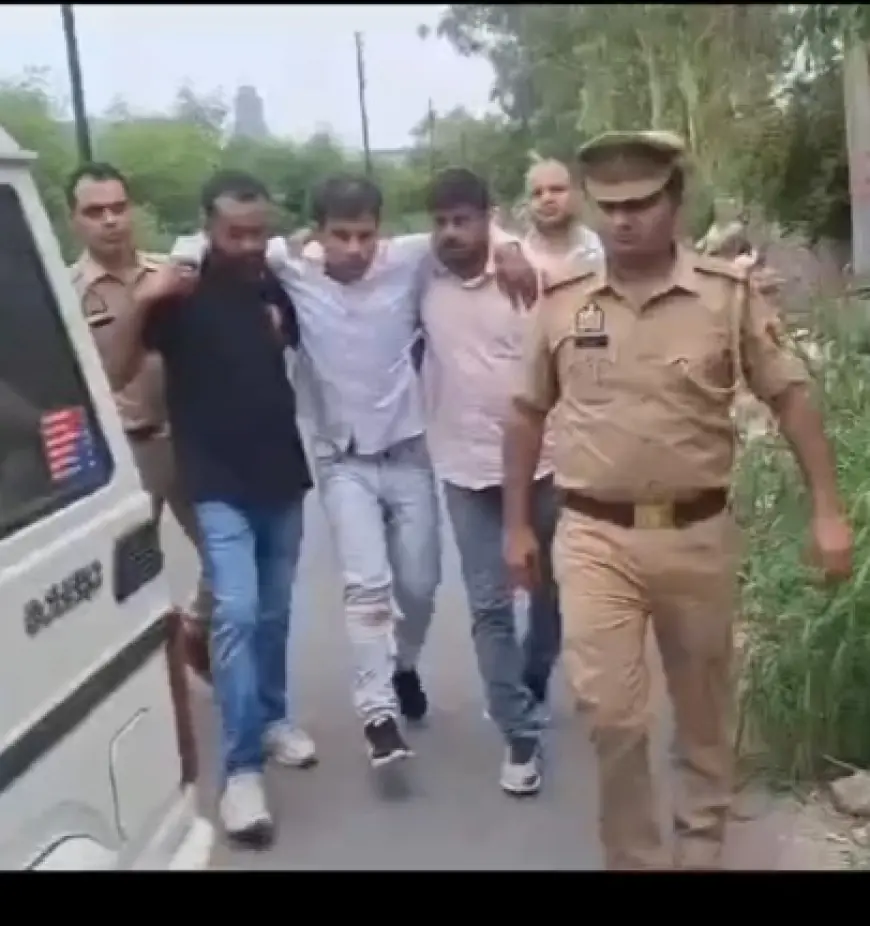 Noida News : पुलिस मुठभेड़ में गुलेल गैंग के दो बदमाश हुए लंगड़े