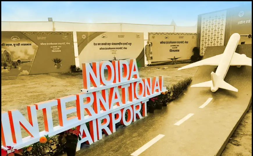 Greater Noida News : दिल्ली-मुंबई व दिल्ली-हावड़ा रूट से आने वाले यात्री सीधे नोएडा एयरपोर्ट के टर्मिनल पर पहुंचेंगे