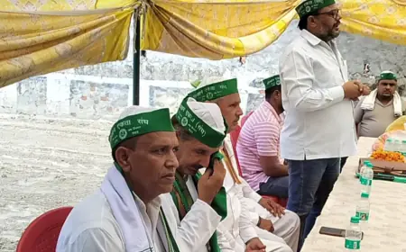 Greater Noida News : रोजगार की मांग को लेकर किसानों की वीवो कंपनी पर होगी महापंचायत