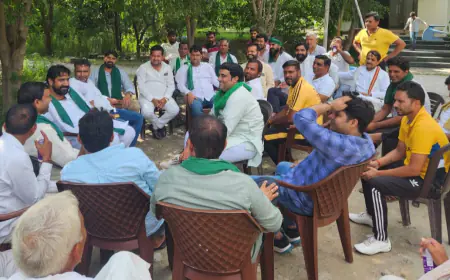 Noida News : भाकियू का 9 अगस्त को ट्रैक्टर तिरंगा सद्भावना यात्रा : अशोक भाटी