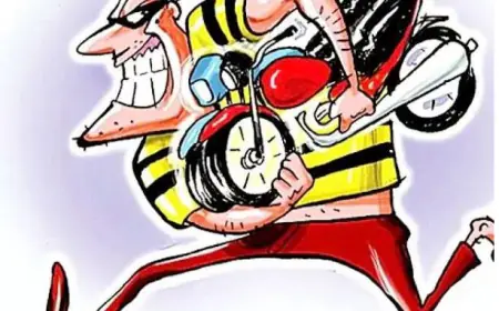 Noida News : विभिन्न जगहों से 9 वाहन चोरी