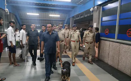 Noida News : स्वतंत्रता दिवस के मद्देनजर पुलिसबल के साथ अधिकारियों ने चलाया चेकिंग अभियान