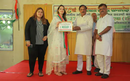 Noida News : आरडब्ल्यूए सेक्टर-27 ने स्वतंत्रता दिवस कार्यक्रम में प्रतिभावानों को किया सम्मानित