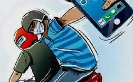 Noida News : बाइक सवार बदमाशों ने इंजीनियर का कीमती आईफोन लूटा