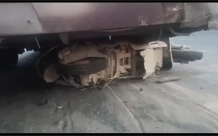 Noida News : यूपी रोडवेज की बस ने स्कूटी में मारी टक्कर, चार घायल, ड्राइवर फरार