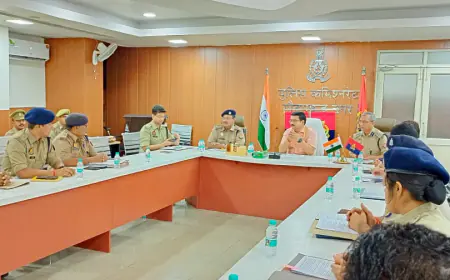 Noida News : पुलिस अधिकारी निष्पक्ष होकर पीड़ितों को न्याय दिलाने का करें काम: वीके सिंह