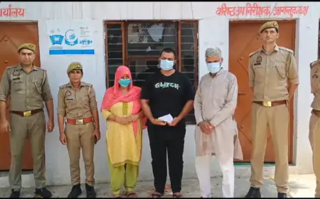 Greater Noida News : दहेज हत्या के आरोप में मृतका के सास-ससुर व देवर गिरफ्तार