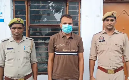 Greater Noida News : शादी के 8 साल बाद दहेज में 11 लाख रुपए व स्कार्पियो के लिए पत्नी का फोड़ा सिर, पति   गिरफ्तार