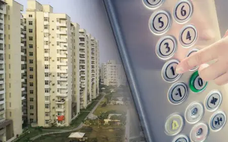 Greater Noida West News : बहुमंजिला सोसाइटी की लिफ्ट में आधे घंटे तक फंसे रहे तीन नागरिक