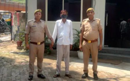 Greater Noida News: हत्या के मामले में वांछित एक बदमाश गिरफ्तार