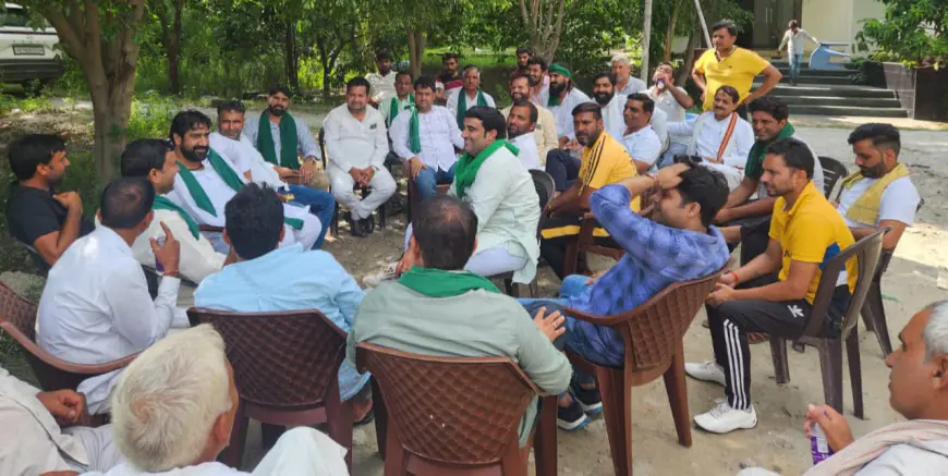 Noida News : भाकियू का 9 अगस्त को ट्रैक्टर तिरंगा सद्भावना यात्रा : अशोक भाटी