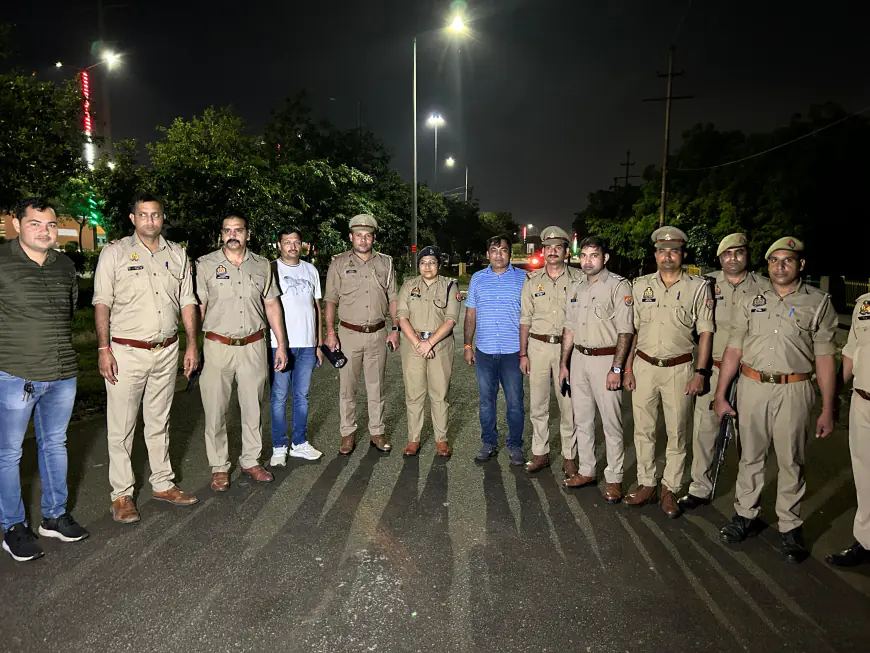 Noida News : राष्ट्रीय राजधानी क्षेत्र में लूट के पर्याय बने चार बदमाश मुठभेड़ में गिरफ्तार, तीन के पैर में लगी गोली