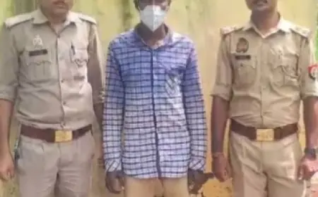 Noida News : 6 वर्षीय  मासूम छात्रा से बैड टच करने वाला आरोपी गिरफ्तार