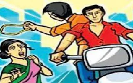 Greater Noida News : बाइक सवार बदमाशों ने महिला की गले से लूटी सोने की चेन
