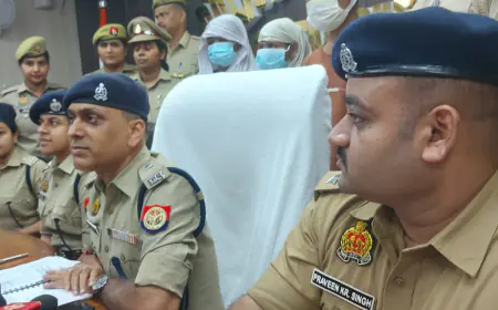 Noida News : अवैध रूप से गांजा बेचने के आरोप में दो महिलाओं समेत तीन गिरफ्तार, 18 किलो 900 ग्राम गांजा बरामद