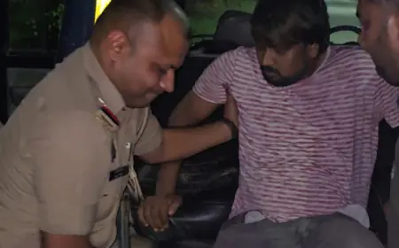 Greater Noida News : पुलिस मुठभेड़ में शातिर बदमाश गिरफ्तार