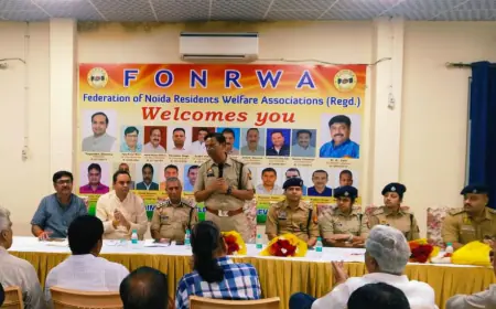 Noida News : पीजी व गेस्ट हाउसों से सेक्टरवासी परेशान, पुलिस अधिकारियों ने कहा होगी जांच