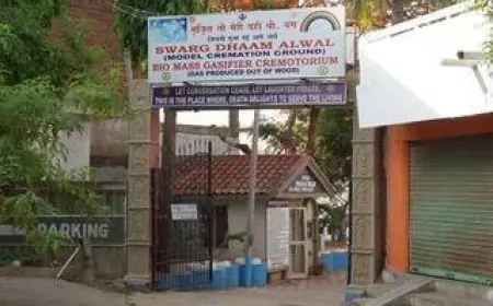 Noida News : श्मशान घाट में लगी मूर्ति को अज्ञात लोगों ने तोड़ा, क्षेत्र में तनाव व्याप्त