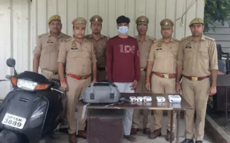 Noida News : नोएडा में नौकरी पेशा लोगों के घरों में चोरी करने वाला शातिर चोर गिरफ्तार