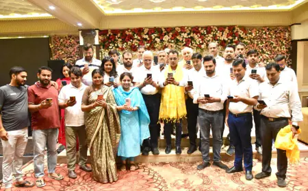 Noida News : उत्तर प्रदेश युवा व्यापार मंडल ने 11 हजार लोगों को भाजपा से जोड़ा