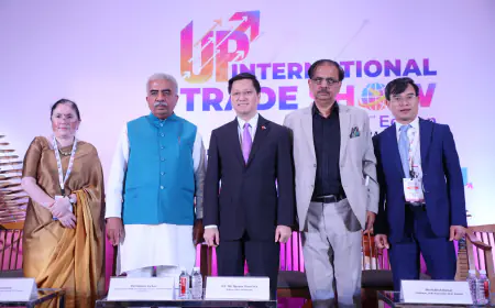 Greater Noida News : यूपी अंतरराष्ट्रीय ट्रेड शो में वियतनाम-भारत फोरम व यूपी-वियतनाम पर्यटन पर हुई चर्चा