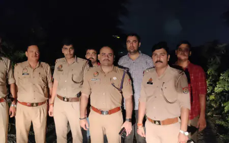 Noida News : लुटेरों के खिलाफ पुलिस हुई सख्त, मुठभेड़ में 6 शातिर बदमाश हुए लंगड़े