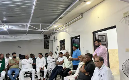 Noida News :  भाकियू मंच का 10 अक्टूबर से नोएडा प्राधिकरण पर अनिश्चितकालीन धरना-प्रदर्शन : अशोक चौहान