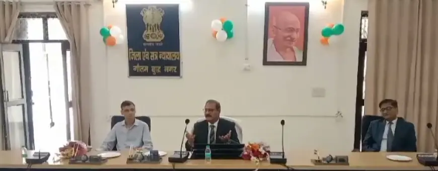 Greater Noida News : गौतमबुद्व नगर में सफल रहा राष्ट्रीय लोक अदालत, एक दिन में 3 लाख 34 हजार 608 वादों का जजों ने किया निस्तारण