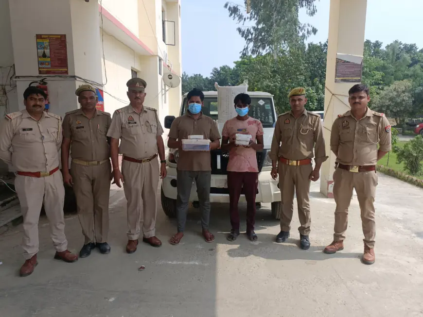 Greater Noida News : मेडिकल स्टोर में चोरी करने वाले दो गिरफ्तार