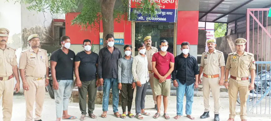 Noida News : पार्किंग के विवाद में मारपीट करने वाले सात गिरफ्तार