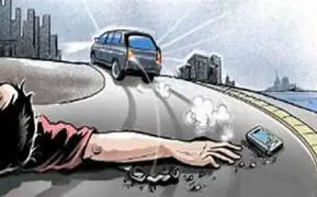 Greater Noida News : यमुना एक्सप्रेसवे पर पैदल जा रहे व्यक्ति को अज्ञात वाहन ने कुचला, मौत