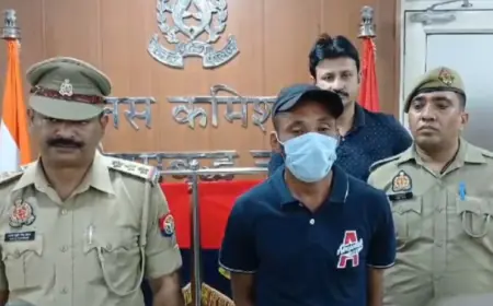 Greater Noida News : पार्क में शराब पीने से मना करने पर  गृह मंत्रालय से रिटायर्ड अधिकारी की गोली मारकर हुई थी हत्या