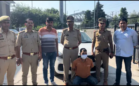 Noida News : दिल्ली एनसीआर में एटीएम बूथों पर मदद के बहाने कार्ड बदलकर रकम निकालने वाला शातिर बदमाश गिरफ्तार