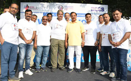 Noida News : दिल्ली-एनसीआर के डाक्टरों ने वार्षिक वॉकथॉन ’मार्च-ऑन-फुट’ का किया आयोजन