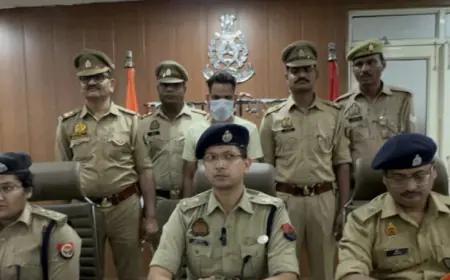 Greater Noida News : लाइफ इंश्योरेंस कंपनी के नाम पर ठगी, साइबर कैफे संचालक गिरफ्तार