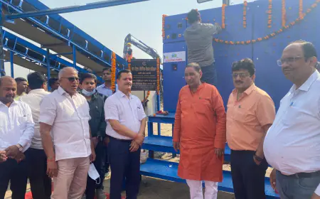 Greater Noida News : दादरी विधायक ने बायो रेमेडिएशन प्लांट का किया शुभारंभ, 5 लाख टन कूड़े का होगा निस्तारण