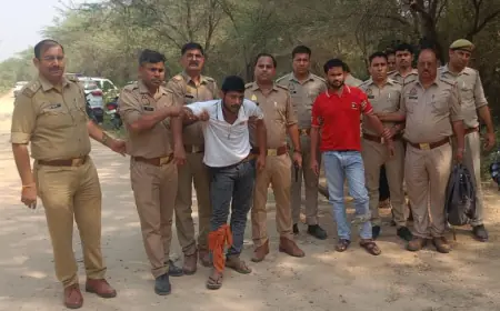 Noida News  : ग्रेटर नोएडा में बदमाशों ने पुलिस पर दिन-दहाड़े चलाई गोली, दो घायल