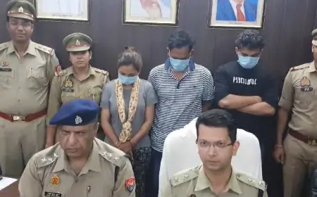 Noida News : दुबई, सउदी व आयरलैंड में नौकरी लगवाने के नाम पर बेरोजगारों से ठगी, महिला समेत तीन गिरफ्तार