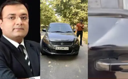 Noida News : रास्ता मांगने पर न्यूज़ चैनल के प्रधान संपादक पर घातक हमला