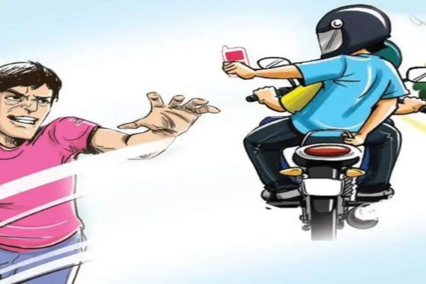 Noida News : बाइक सवार बदमाशों ने इंजीनियर का मोबाइल फोन लूटा